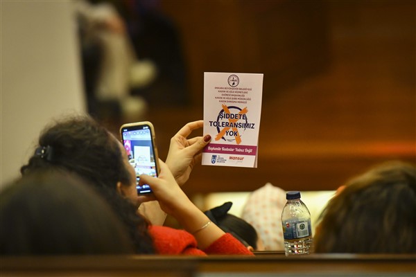 Ankara Büyükşehir Belediyesi’nden “Şiddete Toleransımız Yok” mesajı