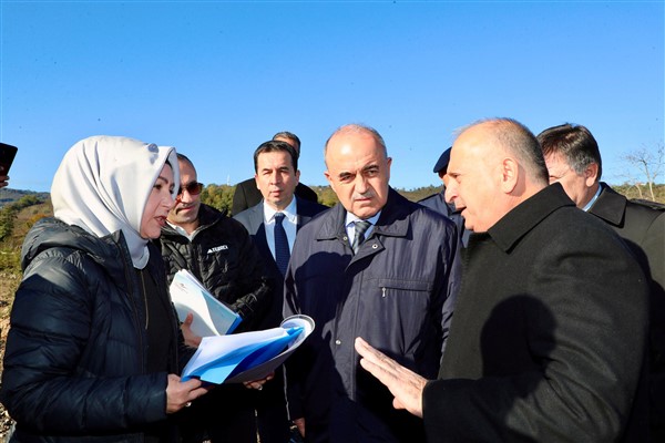 Vali Erol, ÇED başvurularını yerinde değerlendirmeye devam ediyor