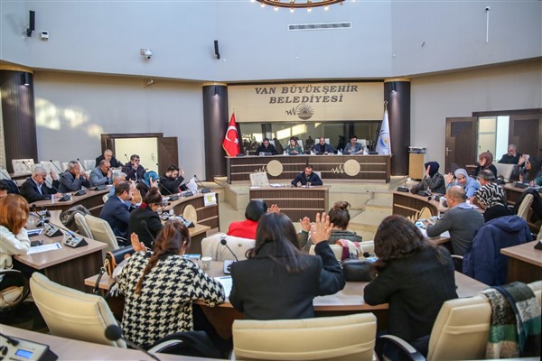 Van Büyükşehir Belediye meclisi toplantısı yapıldı