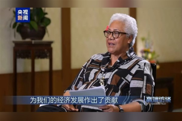 Samoa Başbakanı Fiame’den Çin’e övgü