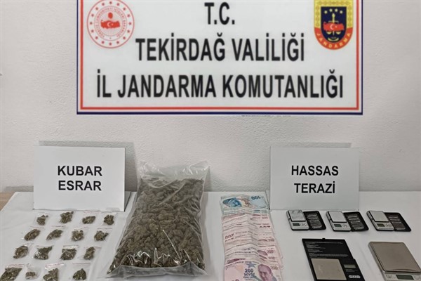 Tekirdağ’da narkotik operasyonları sürüyor
