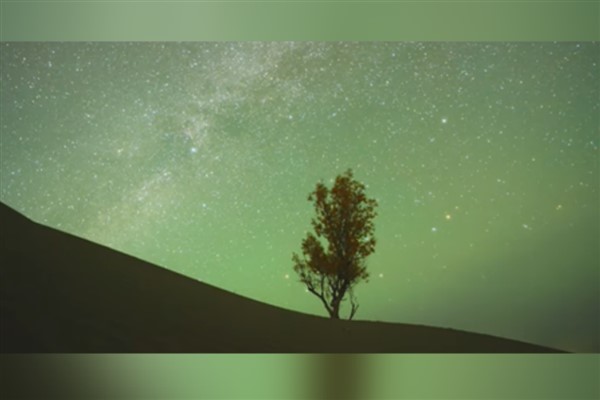 Dünyanın en büyük ikinci hareketli çölünde, en güzel yıldızlı gökyüzü