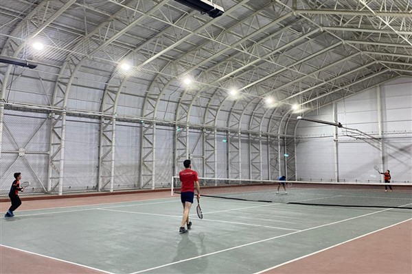 Karaman 10 Kasım Çiftler Tenis Turnuvası tamamlandı