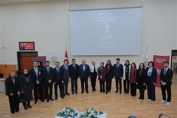 Konya’da nsanlığın Kanayan Yarası Soykırım: Filistin ve Doğu Türkistan” konferansı yapıldı