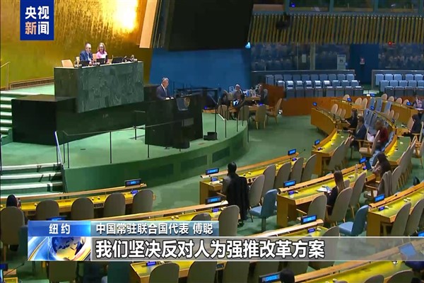 Çin’den Güvenlik Konseyi reformuna destek