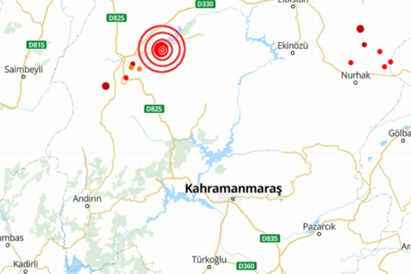 Kahramanmaraş’ta deprem