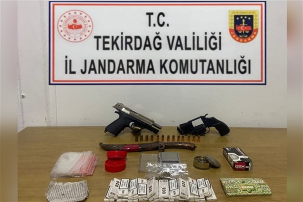 Tekirdağ’da uyuşturucu operasyonu