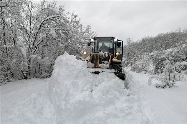 Samsun Büyükşehir Belediyesi’nin kış mesaisi