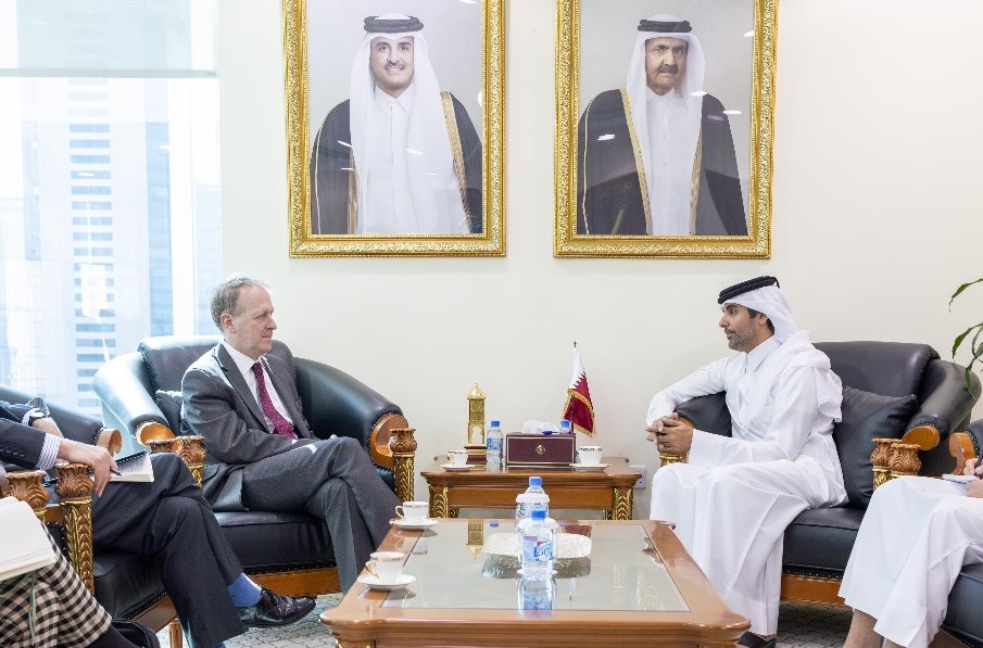 Al Hanzab, İngiltere’nin Afganistan Özel Temsilcisi McCoubrey ile görüştü