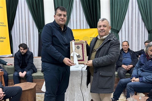 “Karaman Efsaneleri” kitabının yazarı Dr. Vahdi Özer, eğitimcilerle buluştu