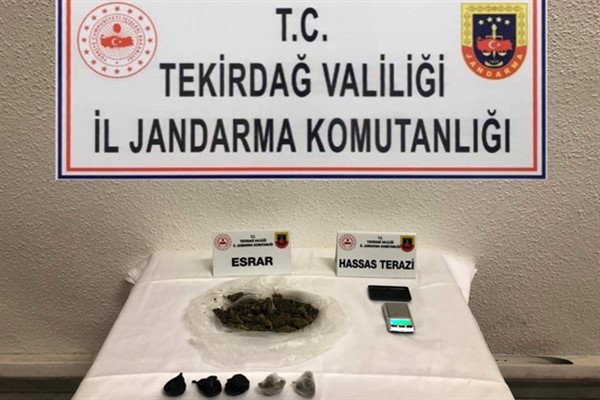 Tekirdağ’da narkotik operasyonları devam ediyor