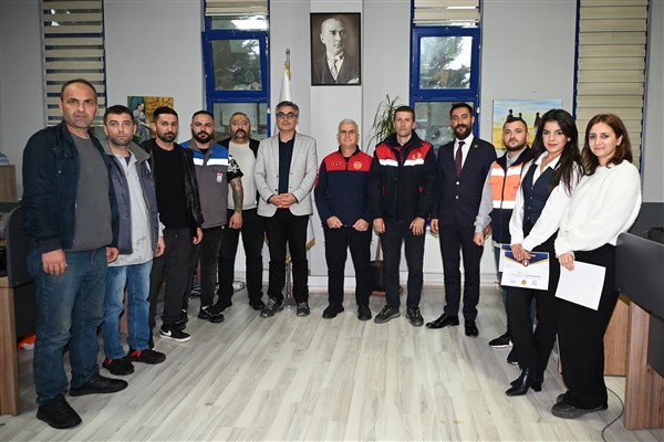 Yalova Belediyesi’nden personele yangın güvenliği eğitimi