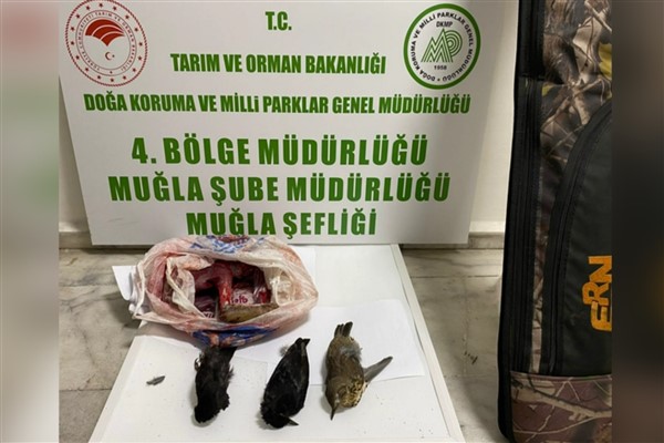 Muğla’da kaçak avlanan 2 şahısa idari para cezası uygulandı