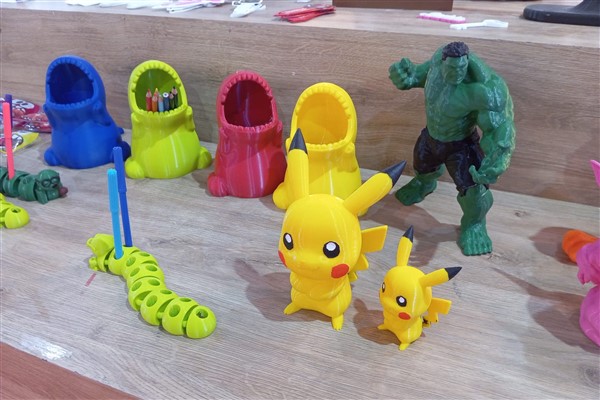 3D yazıcı teknolojisi ile çocukların hayal dünyaları gerçek oluyor