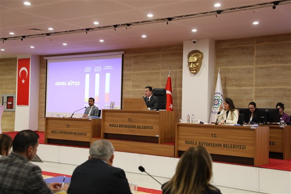 Muğla Büyükşehir’in 2025 bütçesi oy birliği ile kabul edildi