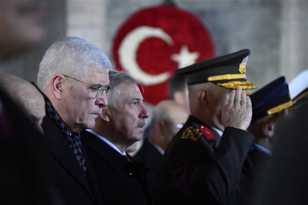 Dervişoğlu, Anıtkabir’de düzenlenen törene katıldı