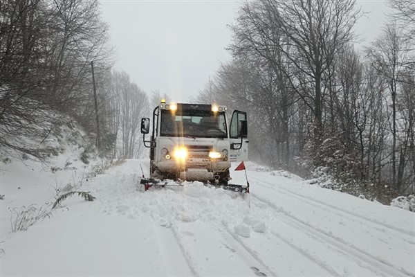 Osmangazi’de kar mesaisi başladı