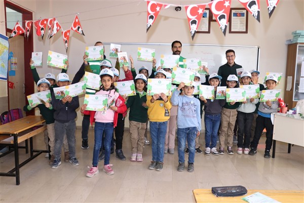 Haliliye’de 6 bin öğrenci Sıfır Atık sertifikası aldı