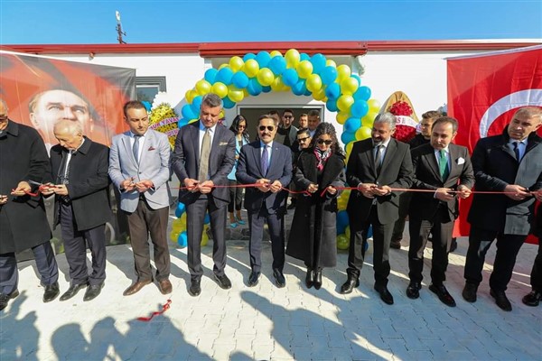 Saran Group Hatay Atatürk Spor Salonu ve Geraldine Saran Etüt Merkezi açıldı