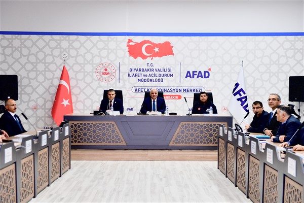Diyarbakır’da İl Afet Risk Azaltma Planı toplantısı düzenlendi