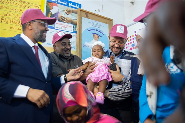 Sudan’da sıtma aşısı uygulanmaya devam ediyor