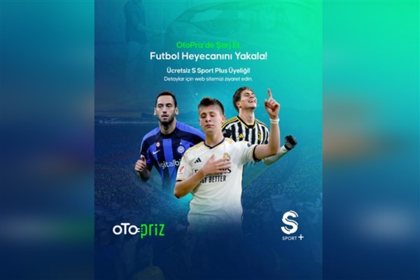 Hızlı şarj hizmetinin yanında 1 aylık ücretsiz S Sport Plus keyfi