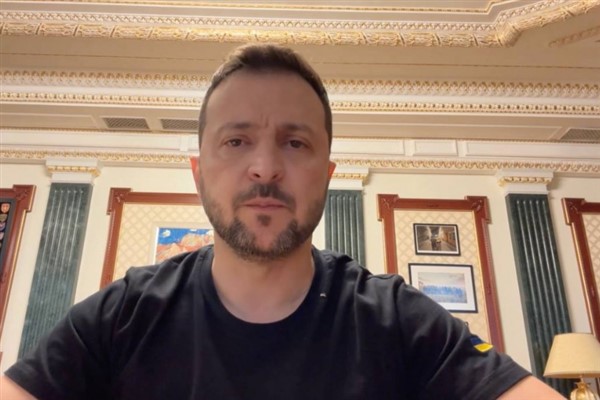 Ukrayna Devlet Başkanı Zelenski: Rusya’yı adil bir barışa zorlamalıyız