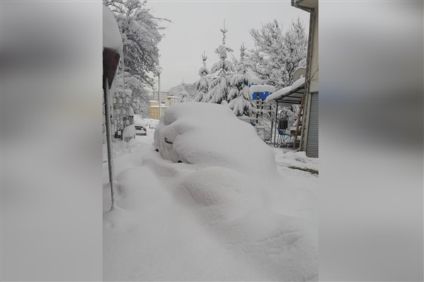 Ordu’da kar yağışı etkili oldu