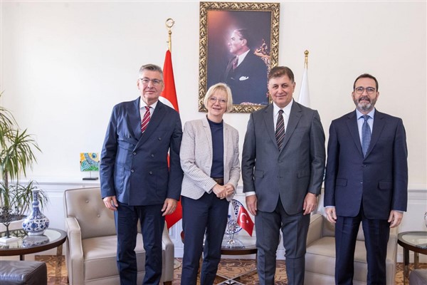 Tugay, Almanya Federal Cumhuriyeti Büyükelçisi Sorg’u ağırladı