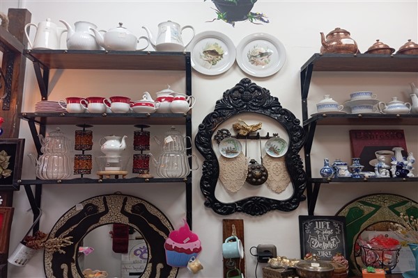 Diyarbakır’da nostaljik eşyalar geri dönüşümle hayat buluyor