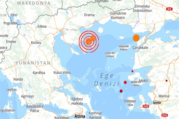 Yunanistan’da deprem