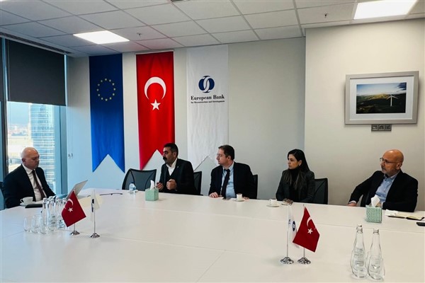 Eş Başkan Hatun, Avrupa İmar ve Kalkınma Bankası’nın Türkiye temsilcileri ile görüştü