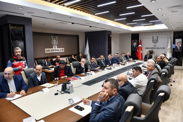 Şanlıurfa’da pamuk üretimine ilişkin toplantı yapıldı