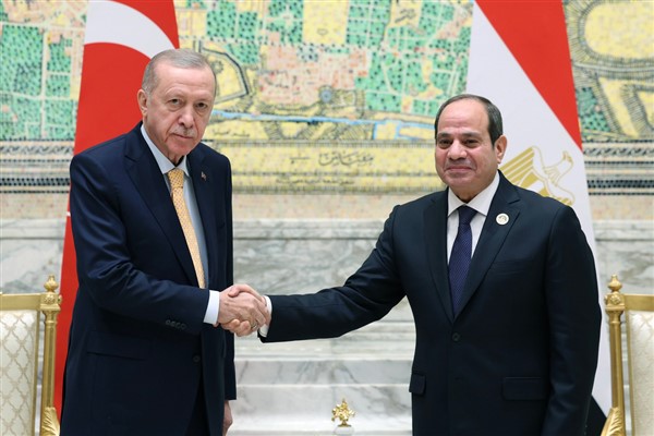 Cumhurbaşkanı Erdoğan, Mısır Cumhurbaşkanı Abdülfettah es-Sisi ile görüştü