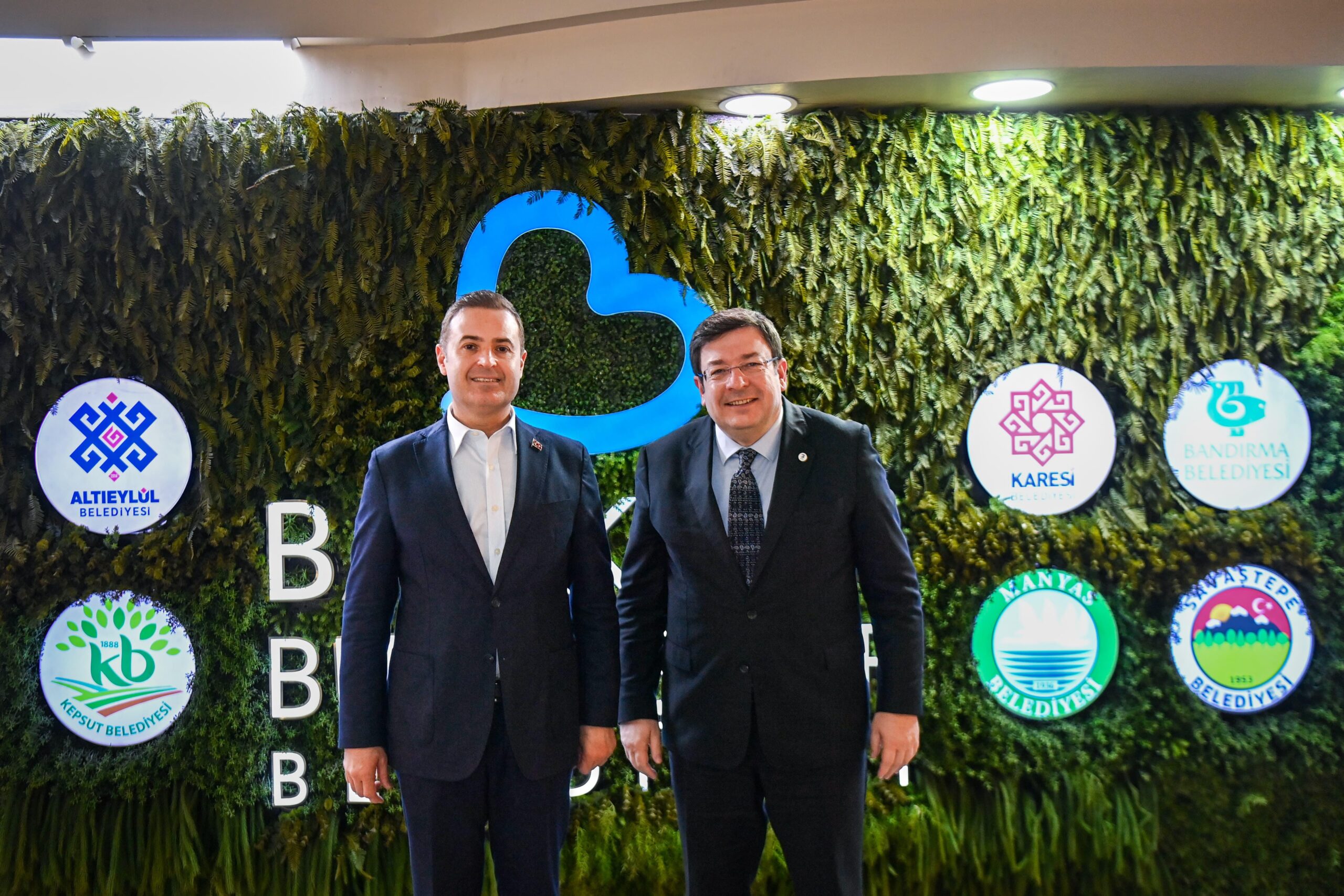 Başkan Erkek’ten Başkan Akın’a ziyaret