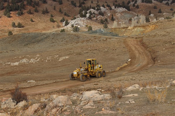 Antalya Elmalı Güğü Yayla yolu yenileniyor