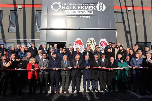 Ordu’da Halk Ekmek fabrikası üretime başladı