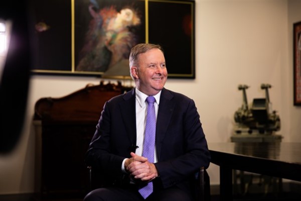 Albanese, Melbourne’deki çocuk bakım merkezini ziyaret etti