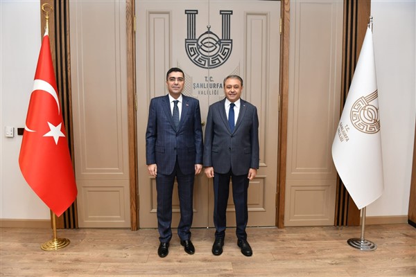 Şanlıurfa İl Emniyet Müdürlüğüne atanan Aksoy, Vali Şıldak’ı ziyaret etti