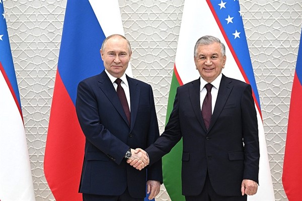Rusya Devlet Başkanı Putin, Özbekistan Cumhurbaşkanı Mirziyoyev ile görüştü