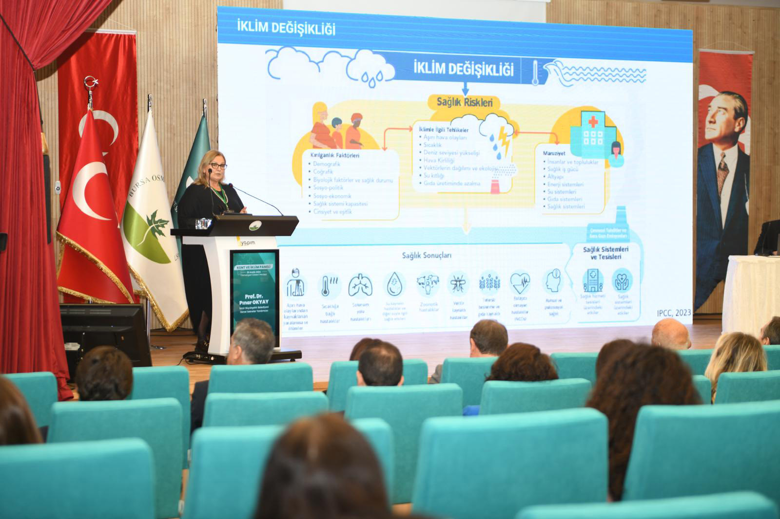 Osmangazi’de Kent ve İklim Paneli düzenlendi