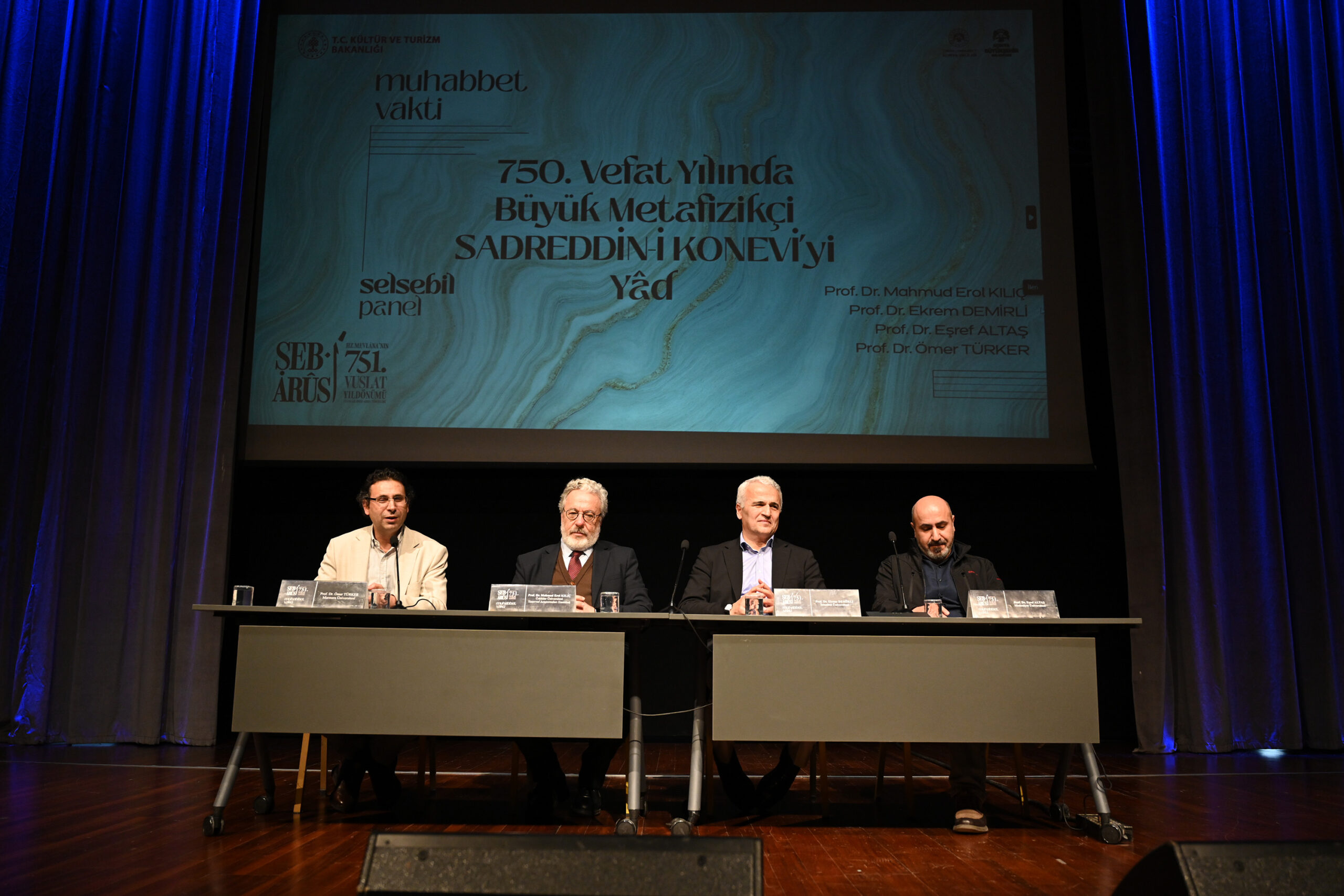 Konya’da 750. Vefat Yılında Büyük Metafizikçi Sadreddin-i Konevi’yi Yad Paneli düzenlendi