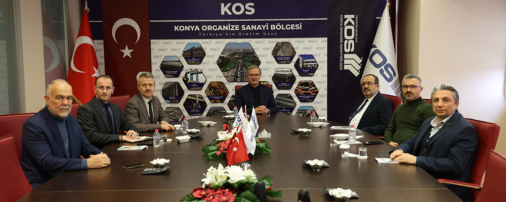 Başkan Kütükcü, Konya Teknik Üniversitesi Rektörü Prof. Dr. Çelik’i Ağırladı