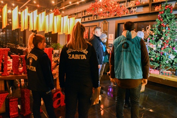 Yılbaşı öncesi eğlence mekanları denetlendi