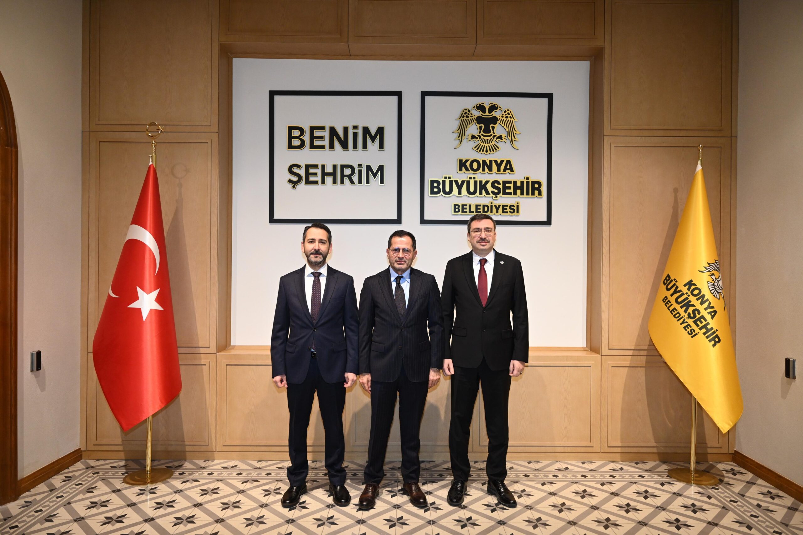 SPK Başkanı Gönül, Konya Büyükşehir Belediyesi’ni ziyaret etti