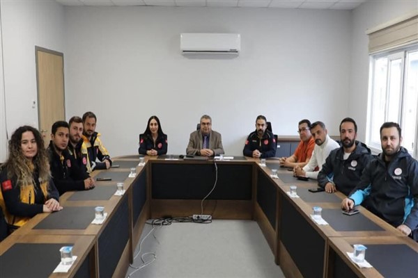 Hatay’da sağlık çalışanlarına teşekkür belgesi takdim edildi