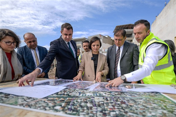 Dostluk Bulvarı’nda bağlantı yolu çalışmaları başladı