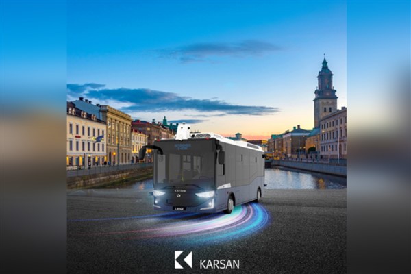 İsveç’in ilk sürücüsüz otobüsü Karsan Otonom e-ATAK olacak