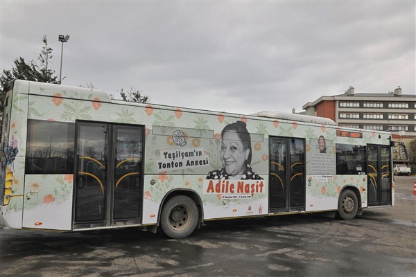 İETT’den Adile Naşit için özel vefa otobüsü