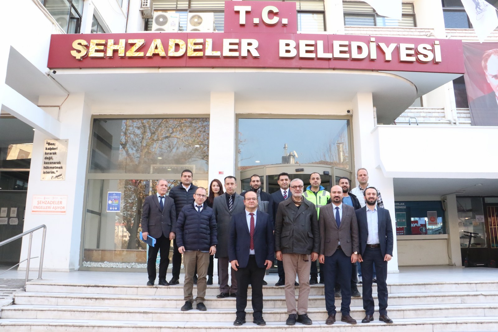 MASKİ Genel Müdür Yardımcısı Avşar, Şehzadeler Belediyesini ziyaret etti